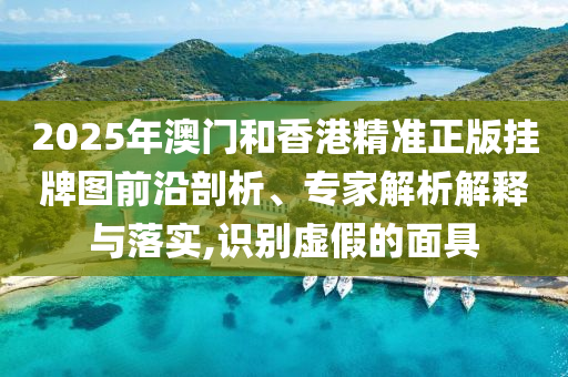2025年澳门和香港精准正版挂牌图前沿剖析、专家解析解释与落实,识别虚假的面具